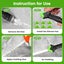 5-In-1 Silicone Caulking Tool Sealant Finishing Tool For Grout With Scraper Carousel 6