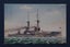 British Navy battleship: H.M.S. Bellerophon: ship postcard Carousel 1