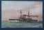 British Navy barbette ship: H.M.S. Glory: ship postcard Carousel 1