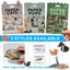 Origami Paper Cats Dogs Kit - DIY 100 Sheets Paper Pups and Origami Cats Carousel 6