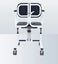 REHABILITATION EQUIPMENT PARALYZES TRANSFER CHAIR WITH TOILET Carousel 5