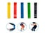 TPE Resistance Bands Set For Fitness And Strength Training Carousel 6
