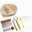 10 Inch Bread Banneton Proofing Basket Set with Dough Whisk Bread Lame Scraper Carousel 1