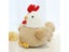1 Cute Doll Chicken Doll Plush Toy Soft And Comfortable Chicken Doll Hen Rag Carousel 3