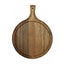 Anygleam Natural Wood Round Wood Cutting Board Food Kitchen Tableware Carousel 1