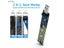 M.2 To USB Adapter Dual Protocol SSD Board M.2 NVME PCIe NGFF SATA M2 Card Carousel 1