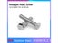 304 Stainless Steel American-made ANSIB18.2.1 Screw 1/4 5/16 3/8 7/16 1/2 5/8 Carousel 3
