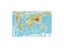 150*100cm The World Map In Russian Wall Poster Non-woven Wallpaper Home Decor Carousel 3