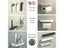 Euro Style Aluminum Bathroom Sets Toilet Paper Holder Free Punch Towel Bar Carousel 3