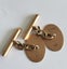 Vintage HEAVY 9ct Solid Gold Cufflinks -5.85grams *** Carousel 3