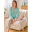 Summer Cosy Pyjamas - Size M (14-16) - Sage Multi Carousel 1