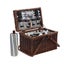 Alfresco 4 Person Picnic Basket Set Folding Insulated bag Carousel 1