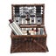 Alfresco 4 Person Picnic Basket Set Folding Insulated bag Carousel 3