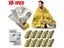 10-1PCS Emergency Blanket Thermal Windproof Outdoor Survive First Aid Military Carousel 3