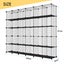 Cube Black DIY Wire Storage Organizer Carousel 13