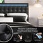 Bed Frame Queen Size LED Carousel 7