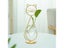 Hydroponic Glass Heart Vase With Metal Holder Hand Welded Lovely Cat Shape Vase Carousel 1