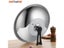30/32/34/36cm Wok Pan Lids Stainless Steel Pot Lid Pan Cover Thicken Visible Carousel 3