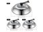 30-36cm Stainless Steel Thicken Visible Wok Pan Lids Carousel 4