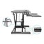 Digitus DA-90380-1 Ergonomic Height Adjustable Workspace Riser - Sit/Stand Carousel 6