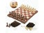 New Chess Folded Board 4 Size Magnetic Tournament Travel Chess Set Carousel 1