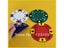 TA-009 Durable Rubber Poker Chip Bar Coaster Set 4 Coasters Retail Packaging Carousel 2