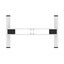 Loctek Electric Standing Desk Frame Only, Dual Motor Two-Stage, Height Range Carousel 4