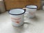 Flight Coffee enamel mugs (original branding) Carousel 2