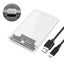 2.5" USB 3.0 Transparent Storage Case Type-C SATA Enclosure Carousel 3