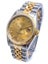 Rolex Oyster Perpetual Datejust 18ct Gold & Steel Diamond Mens Wristwatch 16233 Carousel 3