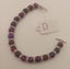 hand crafted crystal bracelets ~ purple and neutrals Series Carousel 4