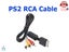 PS2 PS3 AV Audio Video Cable Carousel 1
