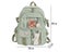 Cute Women Backpacks Waterproof Multi-Pocket Nylon School Backpack For Student Carousel 8