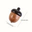 Mini Wooden Acorn Ornament DIY Craft Woodland Decor Carousel 2