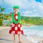 Hawaiian Little Girls Costume Dress Carousel 7