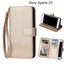 Sony Xperia Z3 Case Glaring Multifunction Wallet Leather Case Carousel 1