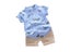 New Summer Baby Boys Clothes Suit Children Fashion Cartoon Shirt Shorts Carousel 5