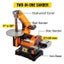 250W Belt Disc Sander Bench Mount Grinder 1"x30" Belt Sander Carousel 2