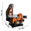 250W Belt Disc Sander Bench Mount Grinder 1"x30" Belt Sander Carousel 10