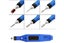 Electric Nail Drill Kit for Gel Nails Manicure Pedicure Polishing-Blue Carousel 3