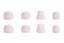 Replacement Silicone Ear Tips Earbuds for Beats Flex X Powerbeats Pro Carousel 4