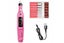 Electric Nail Drill Kit for Gel Nails Manicure Pedicure Polishing-Pink Carousel 1
