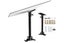 Roof Mount Straight Pipe Bracket with Adjustable Angle for Gen 3 Support Carousel 1