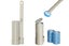 Toilet Bowl Brush and Holder Set Toilet Cleaning System with 24 Refill Heads Carousel 1
