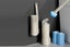 Toilet Bowl Brush and Holder Set Toilet Cleaning System with 24 Refill Heads Carousel 4