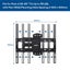 Full Motion Tv Wall Mount Bracket 27 55 For Samsung Tcl Hisense Carousel 2