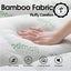 Bamboo Pillowtop Mattress Topper Luxury Bedding Pad Protector Cover King 183 X 2 Carousel 5