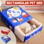 Rectangular Cookie Box Pet Bed For Cats Dogs Kitten Puppy Soft House Red Size M Carousel 3