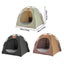 Folding Camping Pet Tent For Cats Puppies Indoor Nest Dog Cave Style House - Gre Carousel 2