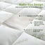 Hod Health & Home Bamboo Pillowtop Mattress Topper Luxury Bedding Pad Protector Carousel 4